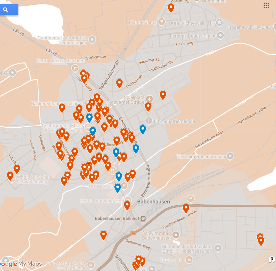 Maps HFM